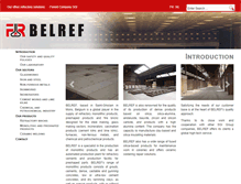Tablet Screenshot of belref.com